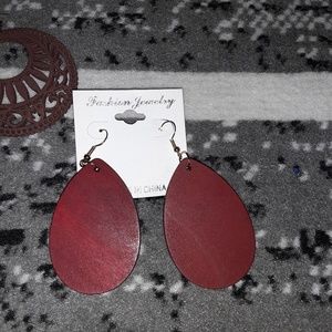 Wooden earrings